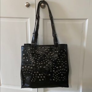 Patricia Nash black shoulder bag